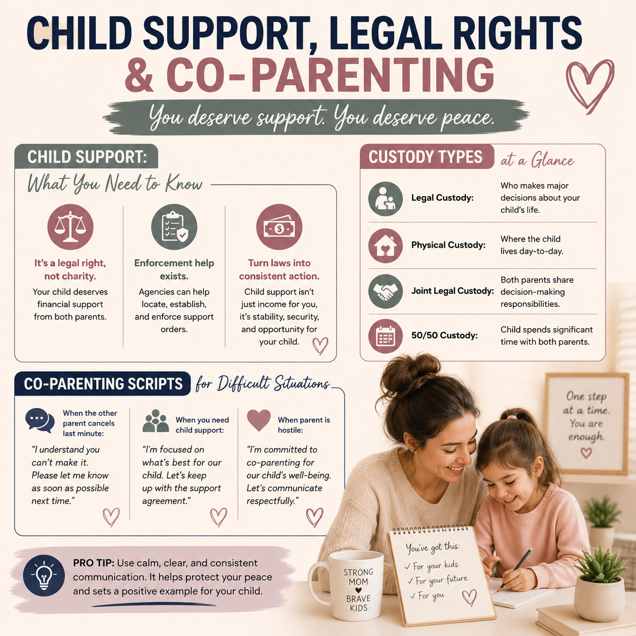 Child support legal rights and co-parenting preview