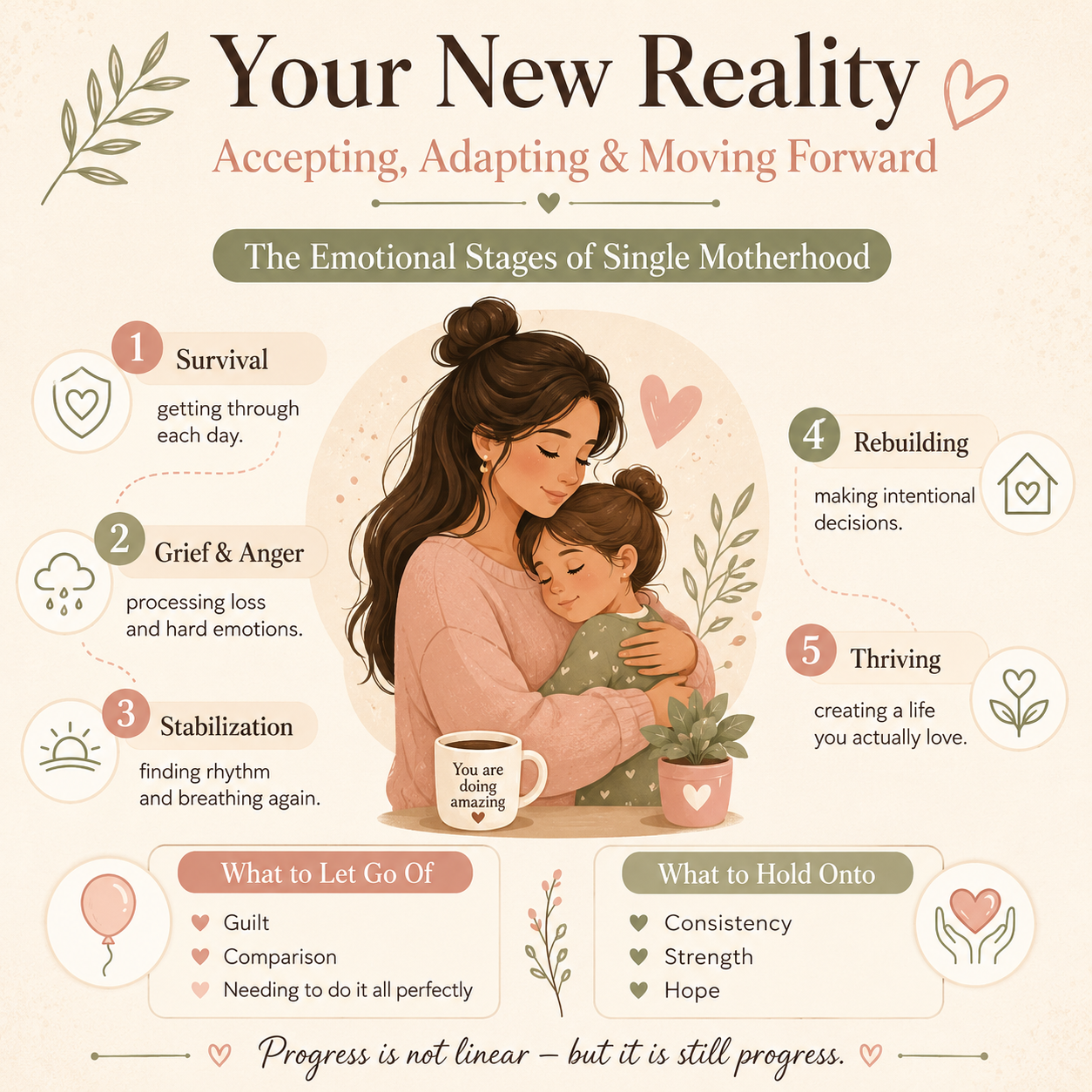 Your New Reality single mom guide preview